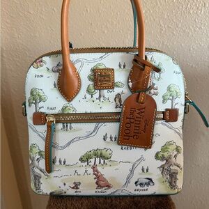 Dooney & Bourke Winnie the Pooh Cream and Tan Satchel